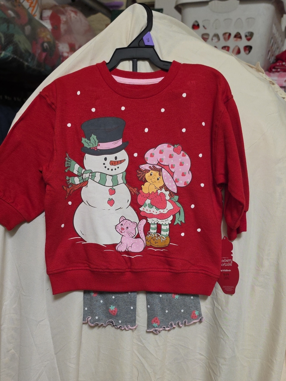 Nwt Strawberry Shortcake Matching Set